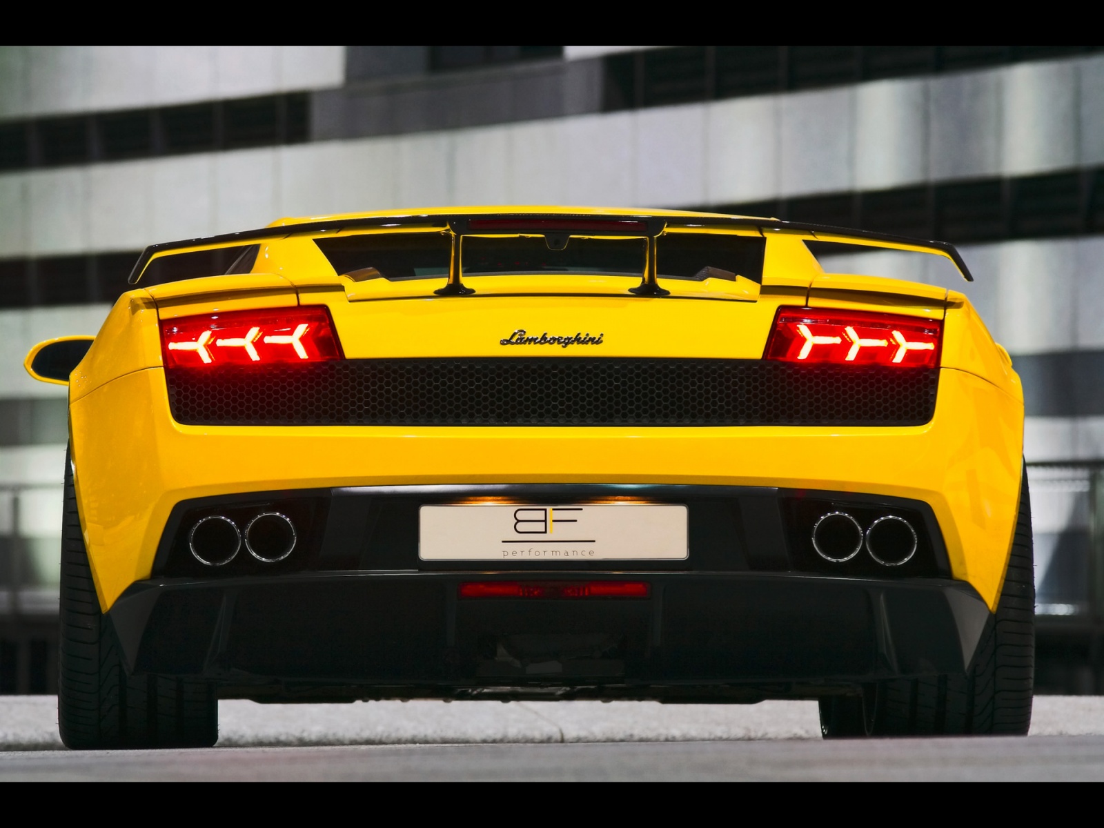 Yellow Lamborghini Murcielago Wallpaper