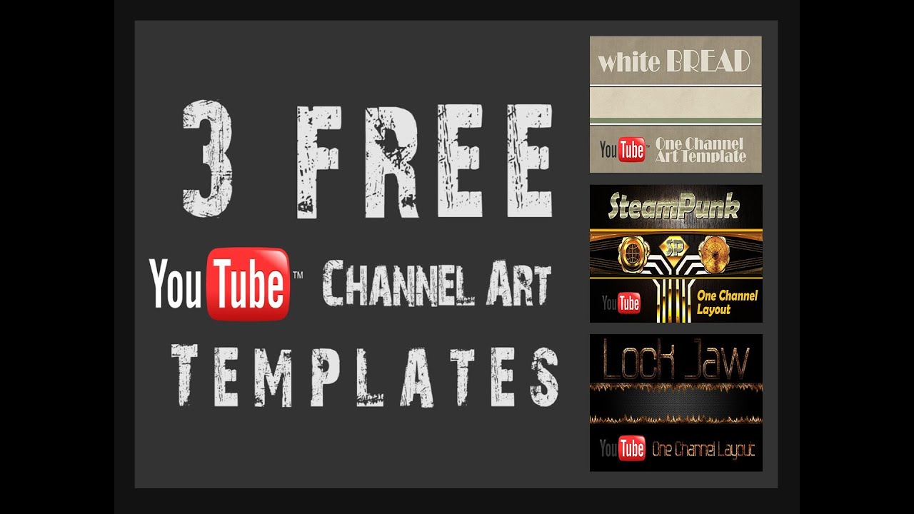 Youtube Channel Art Backgrounds 2013