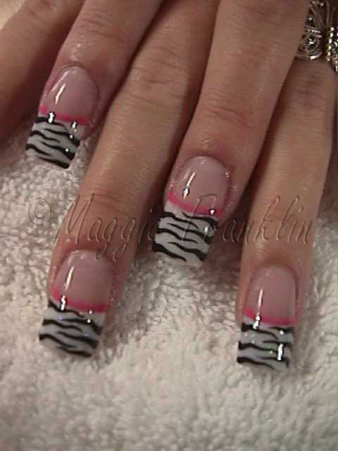 Zebra Nails Styles