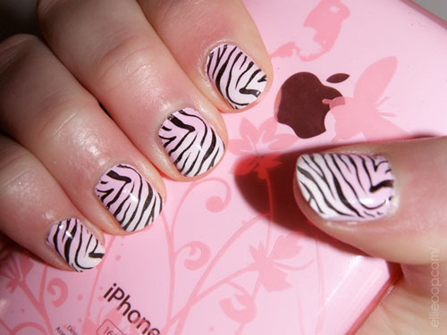 Zebra Nails Styles